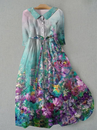 Dalia - Bloem midi jurk