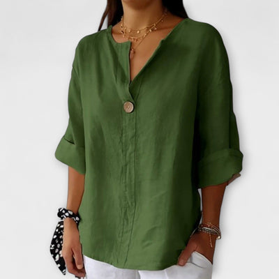 Nicole – stijlvolle blouse met V-hals
