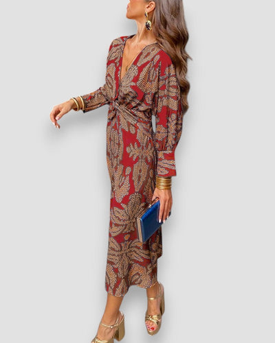 Mafalda - Lange elegante jurk