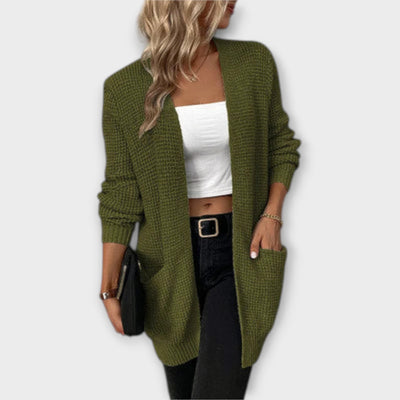 Daphne - casual gebreid vest met zakken