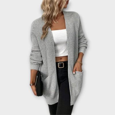 Daphne - casual gebreid vest met zakken