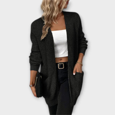 Daphne - casual gebreid vest met zakken