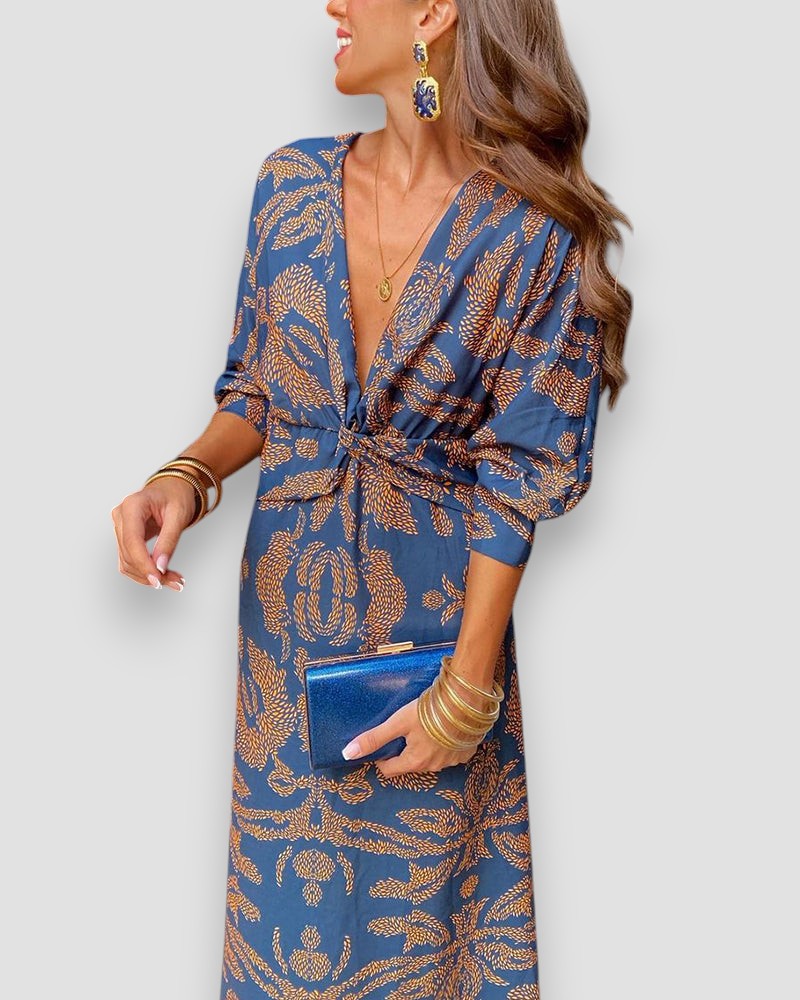 Mafalda - Lange elegante jurk