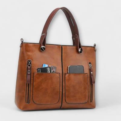 Vivi - Moderne leren tas