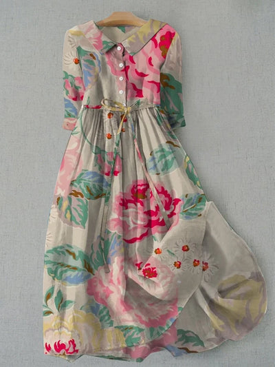 Dalia - Bloem midi jurk