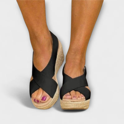 Ida - Elegante espadrillesandalen