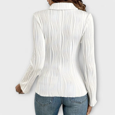 Natalie – blouse met lange mouwen