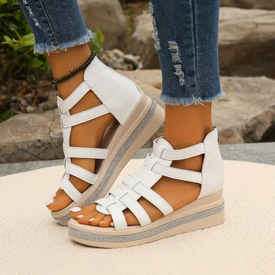 Naxos - Orthopedische en Elegante Platform Sandalen