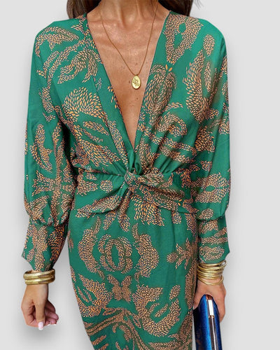 Mafalda - Lange elegante jurk