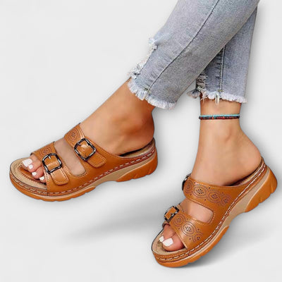 Mile - Orthopädische ledersandalen