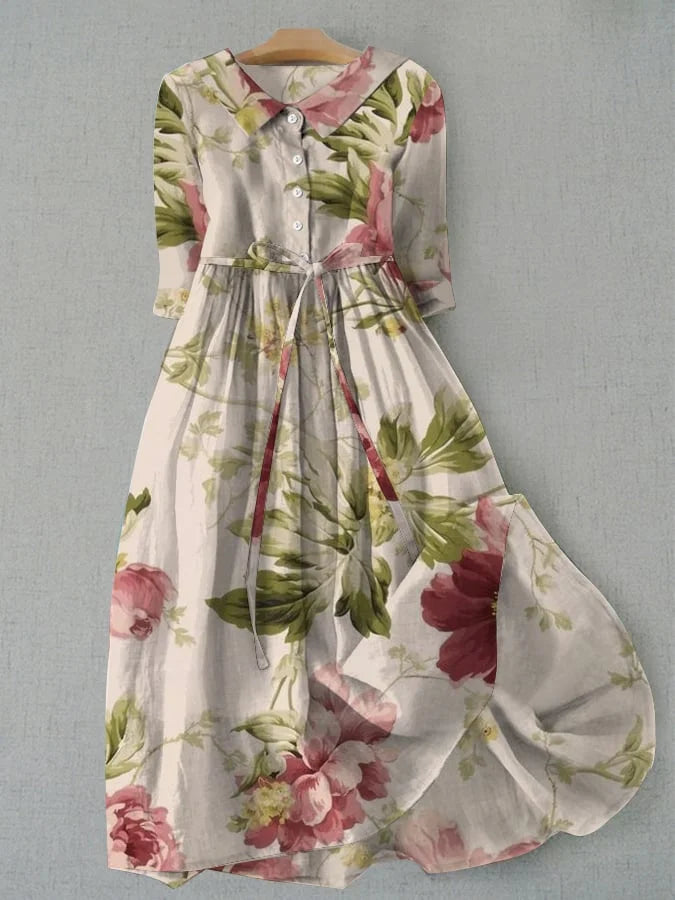 Dalia - Bloem midi jurk