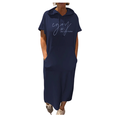 Romy - Casual Hoodie Jurk