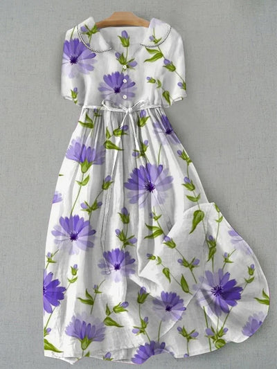 Dalia - Bloem midi jurk