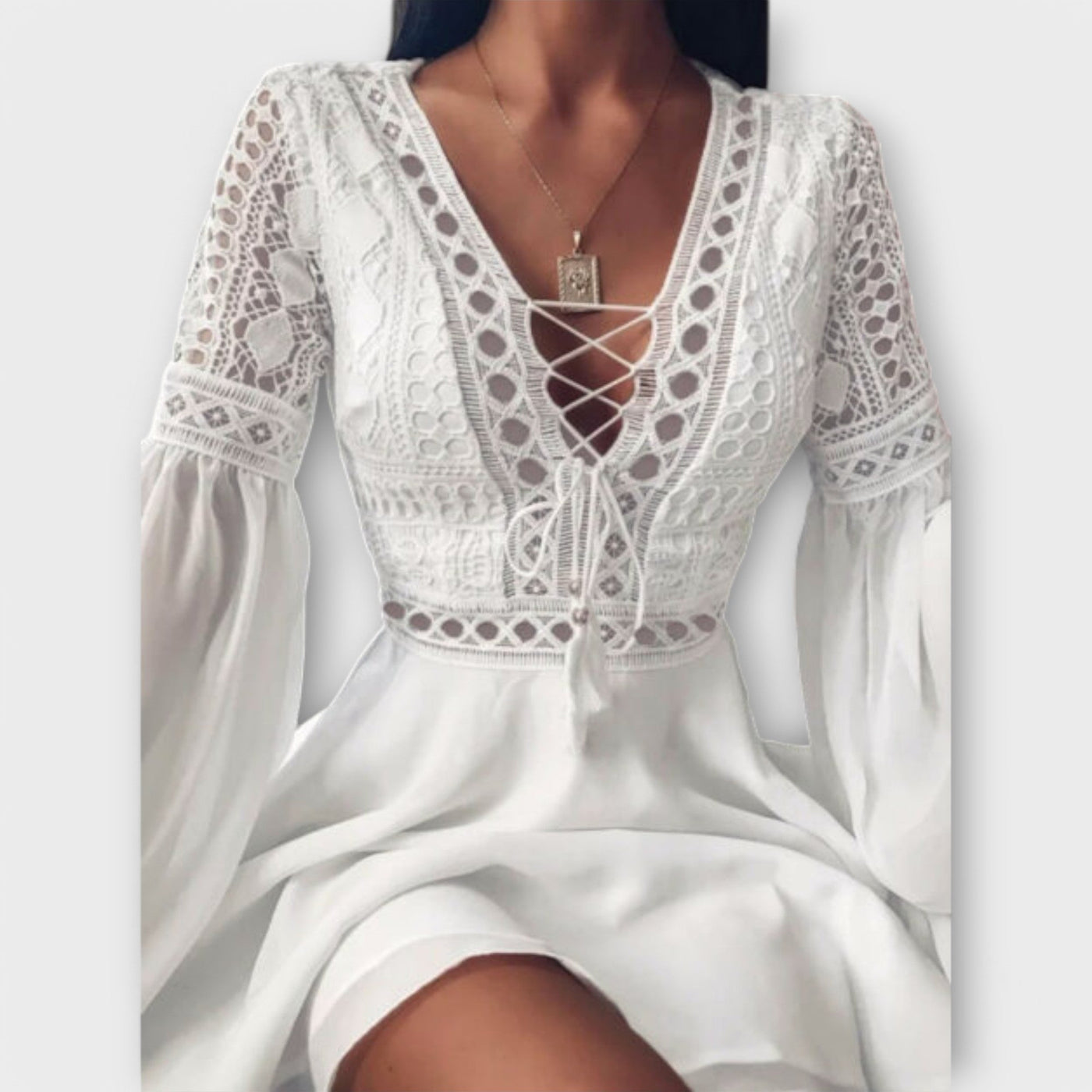 Skadi – Korte boho-jurk
