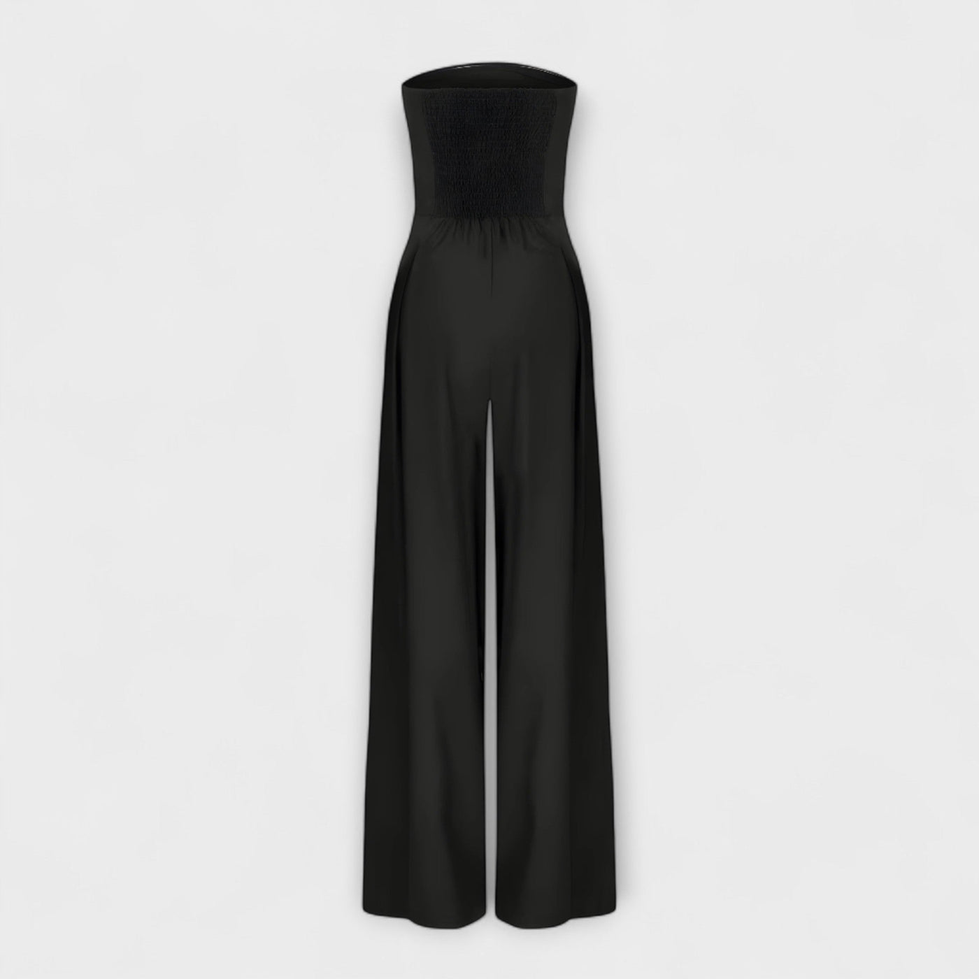 Lykka – Elegante strapless jumpsuit