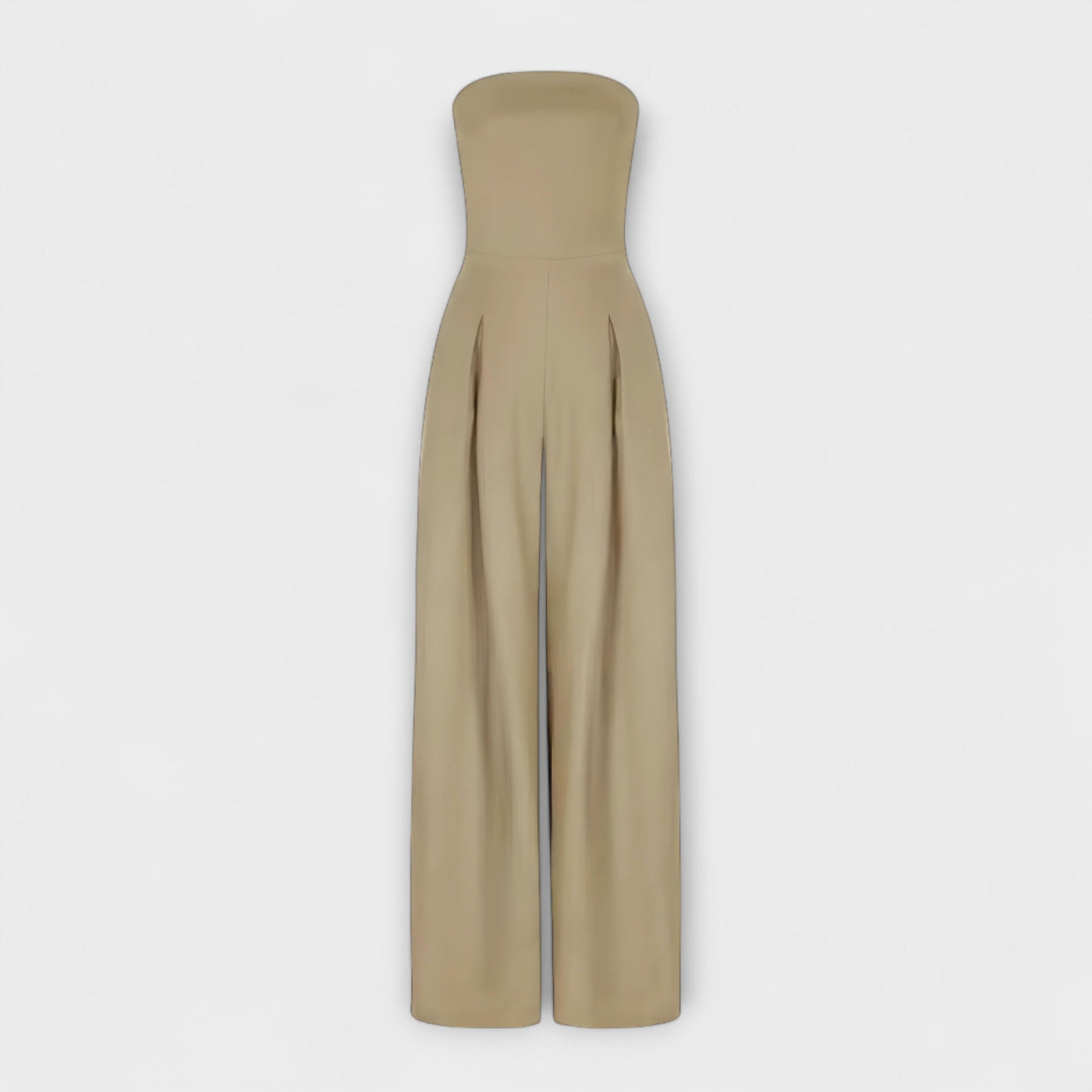 Lykka – Elegante strapless jumpsuit