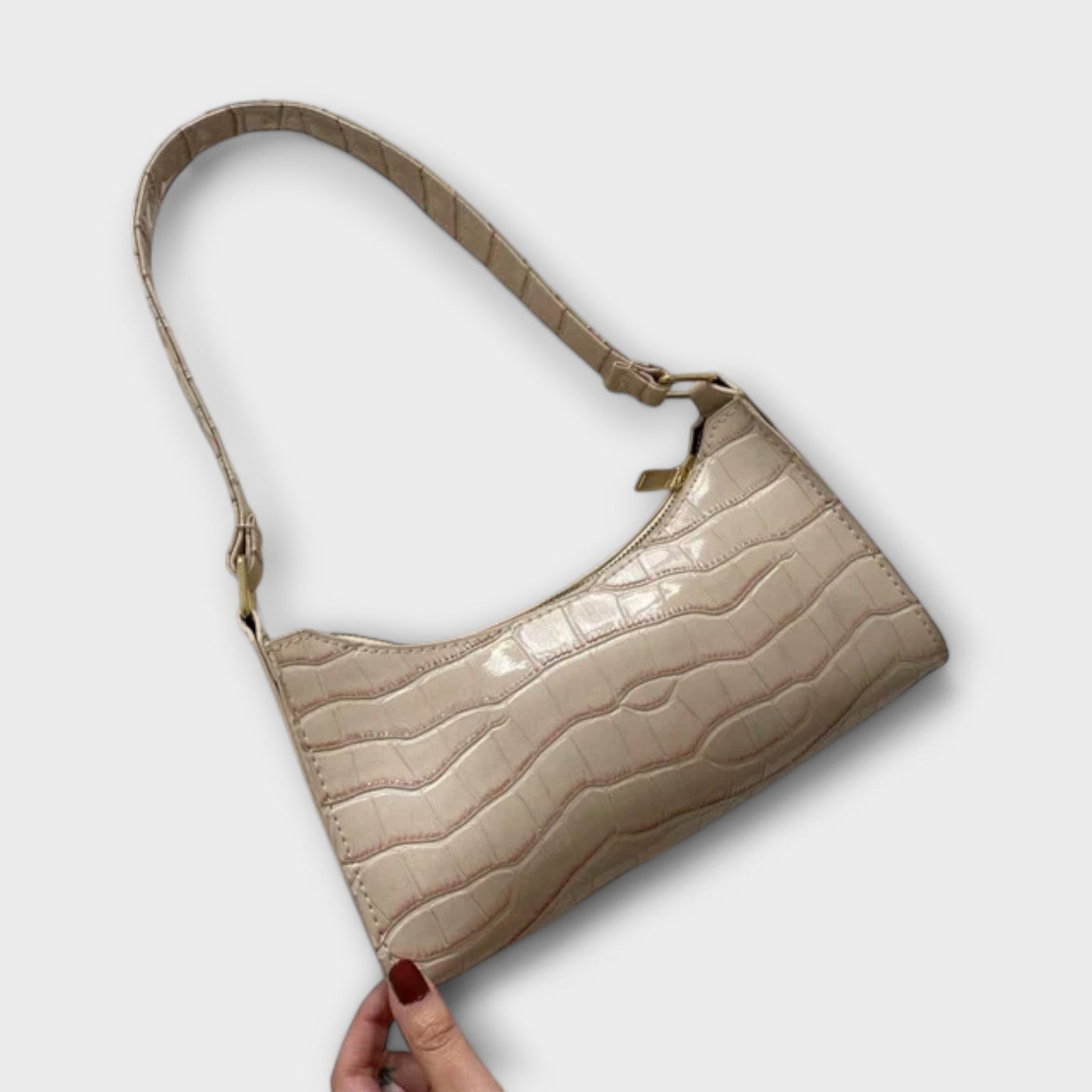 Vivi – Glanzende leren tas