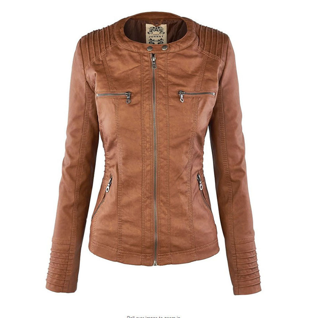 Elise - Elegante leren jas