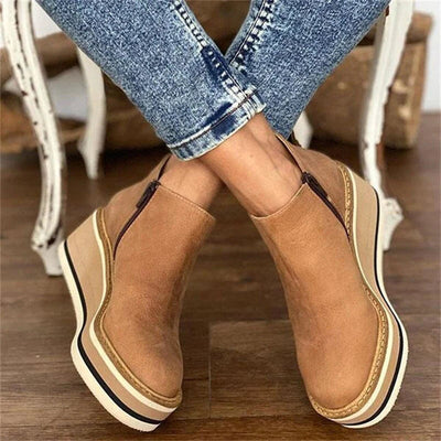 Deborah - Comfortabele plateauschoenen