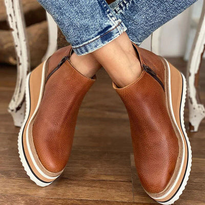 Deborah - Comfortabele plateauschoenen