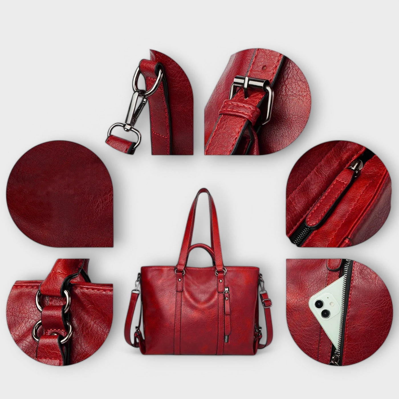 Vivi – Grote leren tas