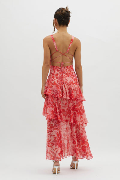 Faye - Bloom Midi Jurk