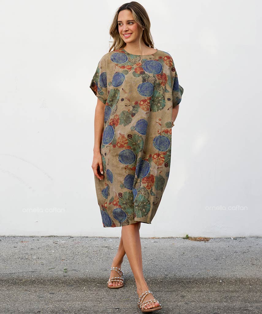 Vi - Korte casual jurk met zakken
