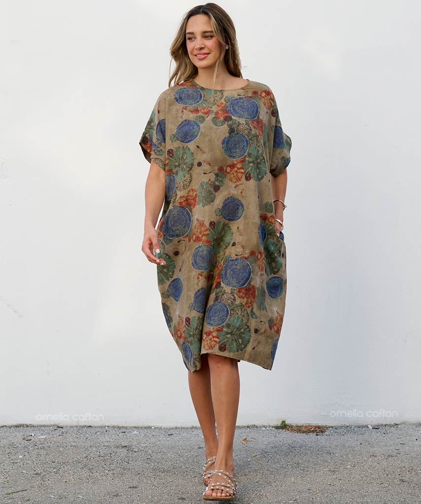 Vi - Korte casual jurk met zakken