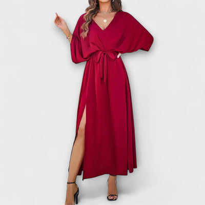 Sabrina – Maxi-jurk met V-hals