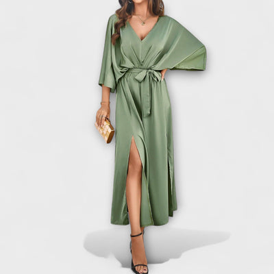 Sabrina – Maxi-jurk met V-hals