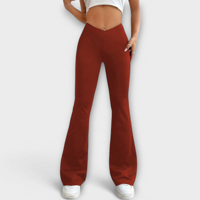 Serena - Losse uitlopende broek