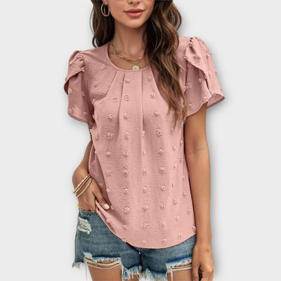 Charlotte – De perfecte polka-dot blouse