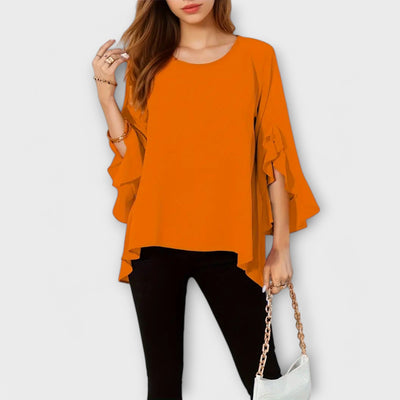 Aria – De perfecte lenteblouse met ronde hals