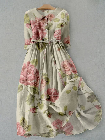 Dalia - Bloem midi jurk