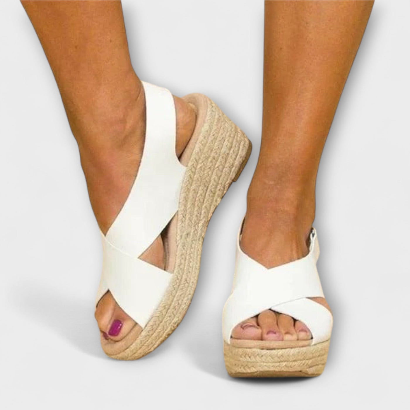 Ida - Elegante espadrillesandalen