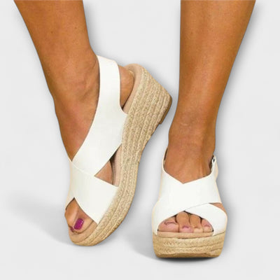 Ida - Elegante espadrillesandalen