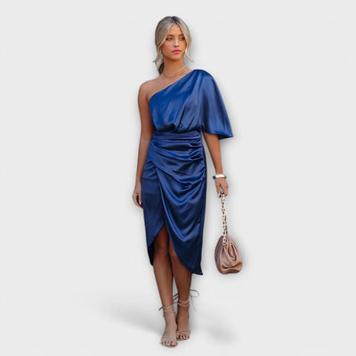 Élise – Luxe zijden avondjurk