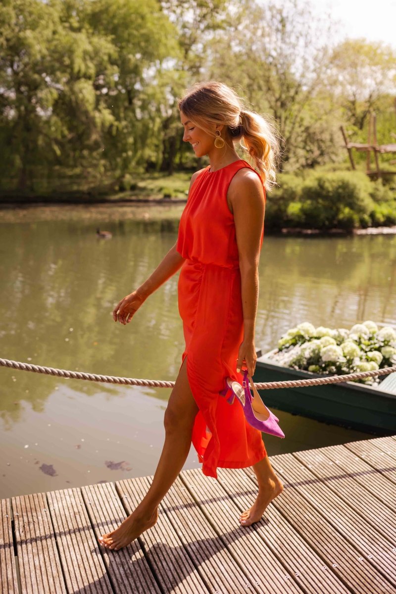 Lisa - Zomer midi jurk