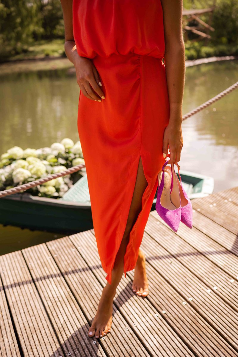Lisa - Zomer midi jurk