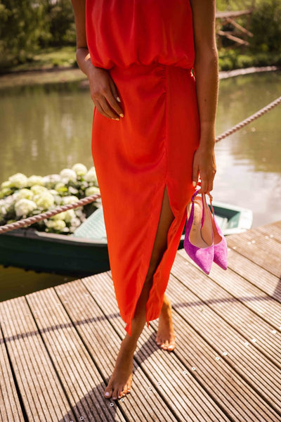 Lisa - Zomer midi jurk